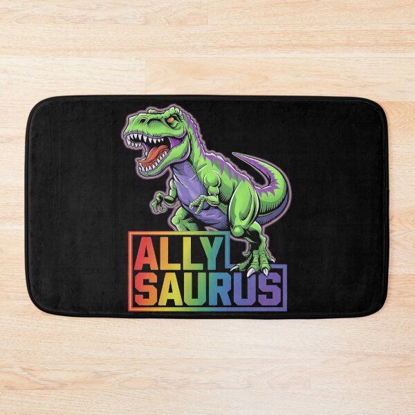 Item preview, Dinosaur T Rex LGBT Gay Pride Flag Allysaurus Ally Men Boys 3  designed and sold by FadeOfThrone.