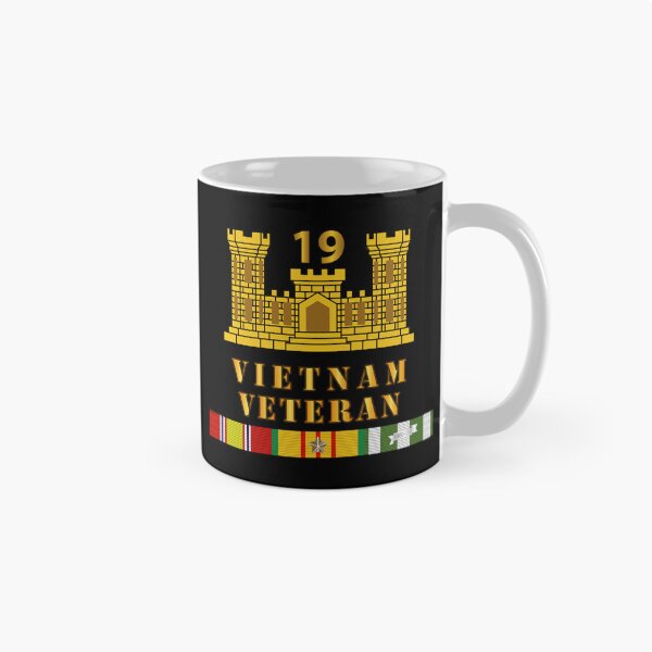 Item preview, Army - 19th Engineer Battalion - ENG Branch - Vietnam Vet w VN SVC designed and sold by Military Insignia Products.