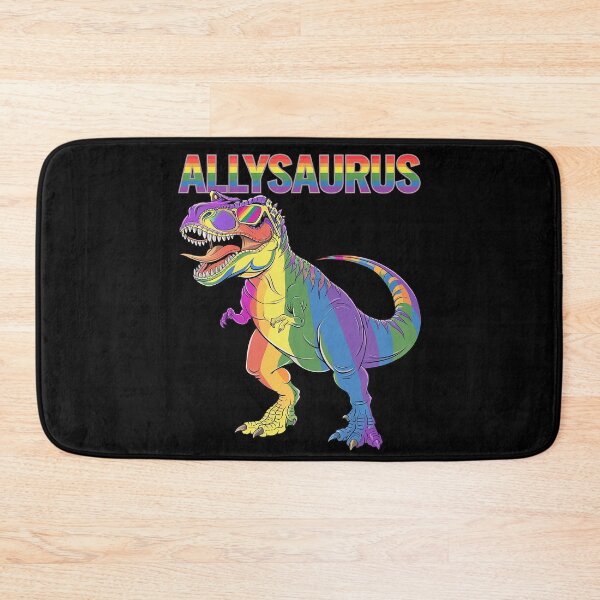 Item preview, Dinosaur T Rex LGBT Gay Pride Flag Allysaurus Ally Men Boys 4  designed and sold by FadeOfThrone.