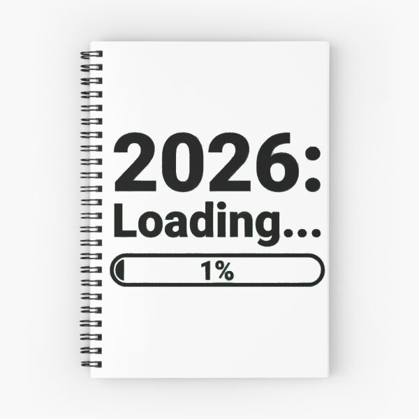 Item preview, 2026 Loading Please Wait - Funny Gamer New Year designed and sold by platooz.