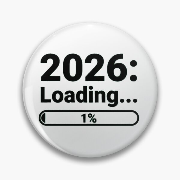 Item preview, 2026 Loading Please Wait - Funny Gamer New Year designed and sold by platooz.