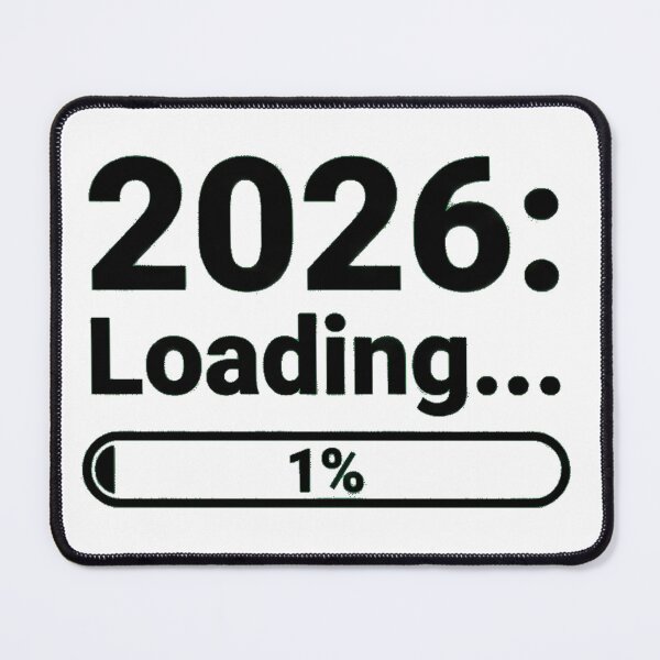Item preview, 2026 Loading Please Wait - Funny Gamer New Year designed and sold by platooz.