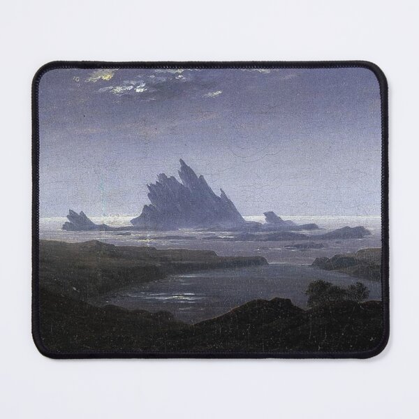 Item preview, Rocky Reef on the Seashore (c. 1825) – Caspar David Friedrich designed and sold by Art Outlaws.