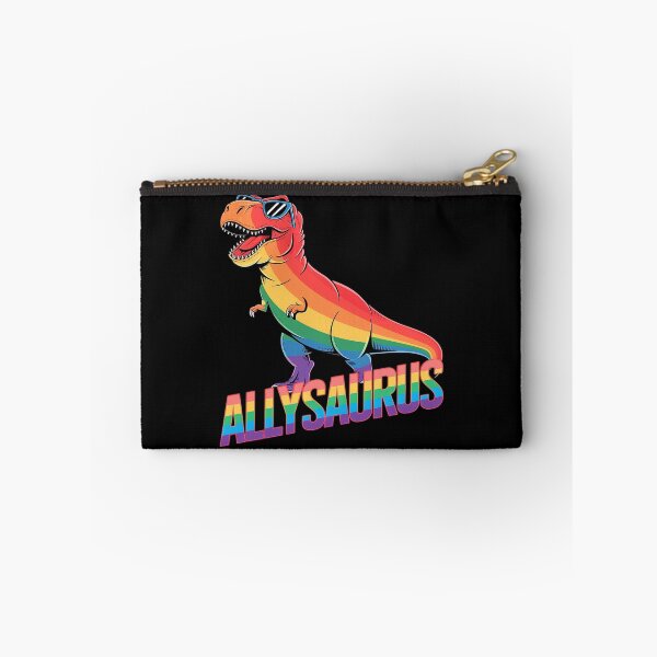 Item preview, Dinosaur T Rex LGBT Gay Pride Flag Allysaurus Ally Men Boys 6  designed and sold by FadeOfThrone.