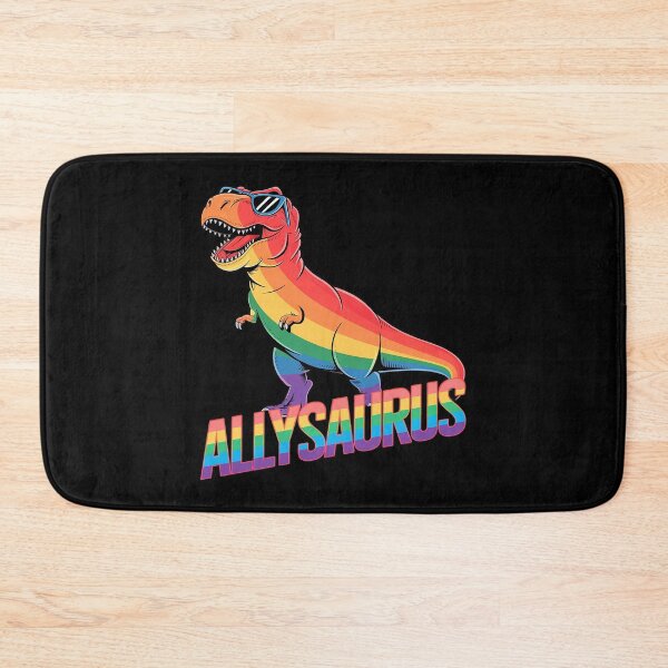 Item preview, Dinosaur T Rex LGBT Gay Pride Flag Allysaurus Ally Men Boys 6  designed and sold by FadeOfThrone.