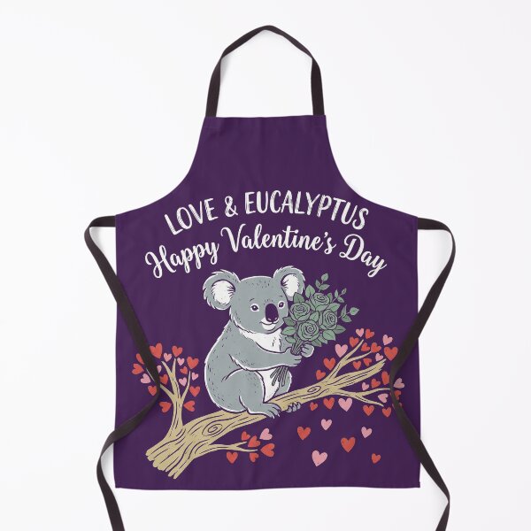 Item preview, Cute Koala Love And Eucalyptus Bouquet Valentine Art designed and sold by zzz888.