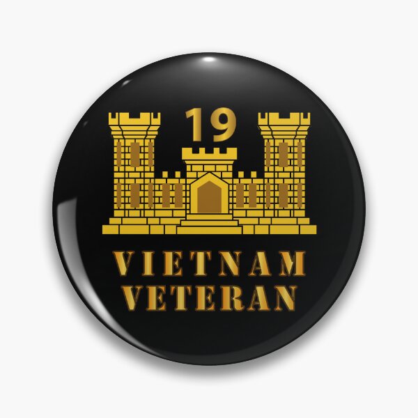 Item preview, Army - 19th Engineer Battalion - ENG Branch - Vietnam Veteran designed and sold by Military Insignia Products.
