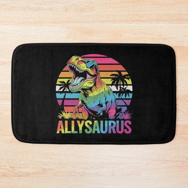 Item preview, Dinosaur T Rex LGBT Gay Pride Flag Allysaurus Ally Men Boys 7  designed and sold by FadeOfThrone.