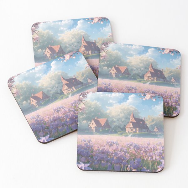 Item preview, Iris Field Dreamscape designed and sold by Whimsy-Grove.