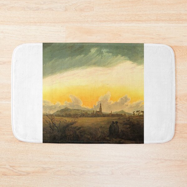 Item preview, Neubrandenburg in the Morning Mist (c. 1817) – Caspar David Friedrich designed and sold by Art Outlaws.