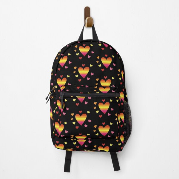 Item preview, Vibrant Rainbow Hearts Pattern | Colorful Modern Love Aesthetic designed and sold by Tw1nsAIArt.