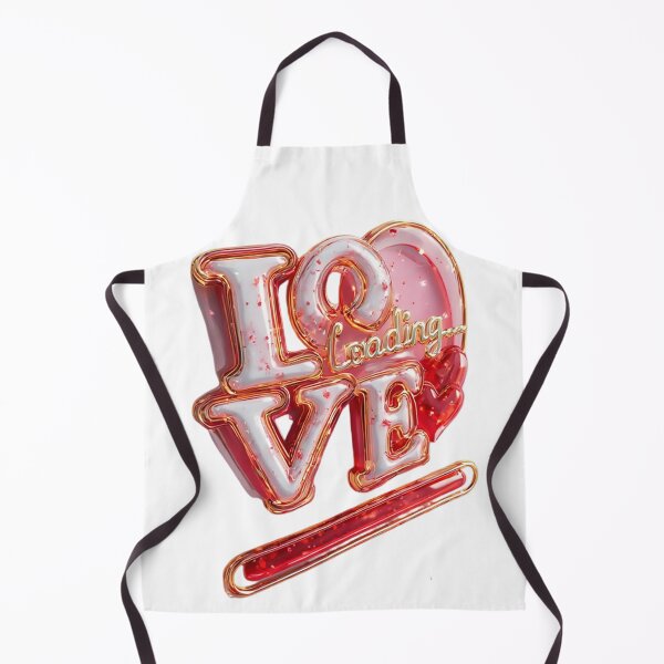 Item preview, Glossy Love Loading 3D Digital Art designed and sold by newvisionart191.