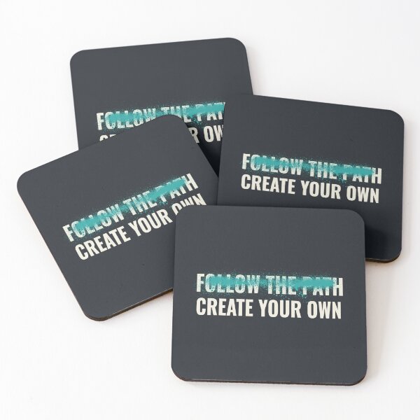 Item preview, Follow the Path Create Your Own Inspirational Quote designed and sold by rdxart.