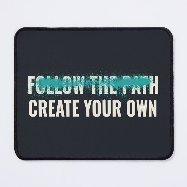 Item preview, Follow the Path Create Your Own Inspirational Quote designed and sold by rdxart.