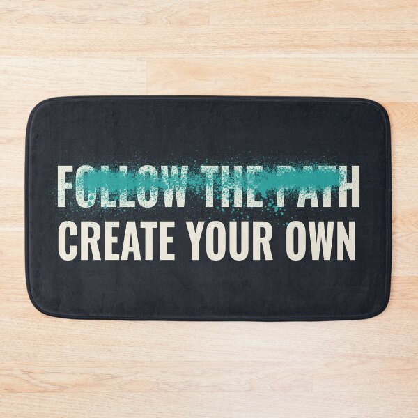 Item preview, Follow the Path Create Your Own Inspirational Quote designed and sold by rdxart.
