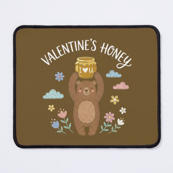 Item preview, Cute Brown Bear Honey Pot Valentine's Honey Art designed and sold by zzz888.