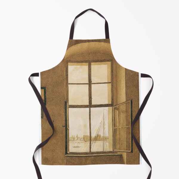 Item preview, Blick aus dem Atelier des Künstlers (rechtes Fenster) (1805–1806) – Caspar David Friedrich designed and sold by Art Outlaws.