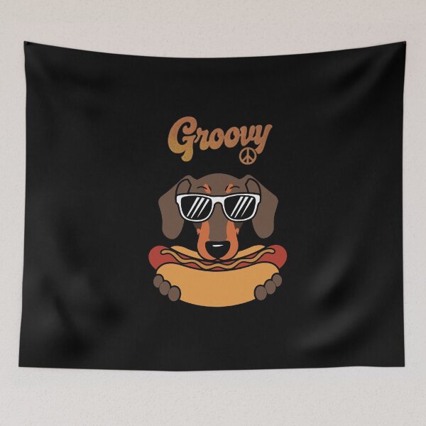 Item preview, groovy dog designed and sold by blackstton.