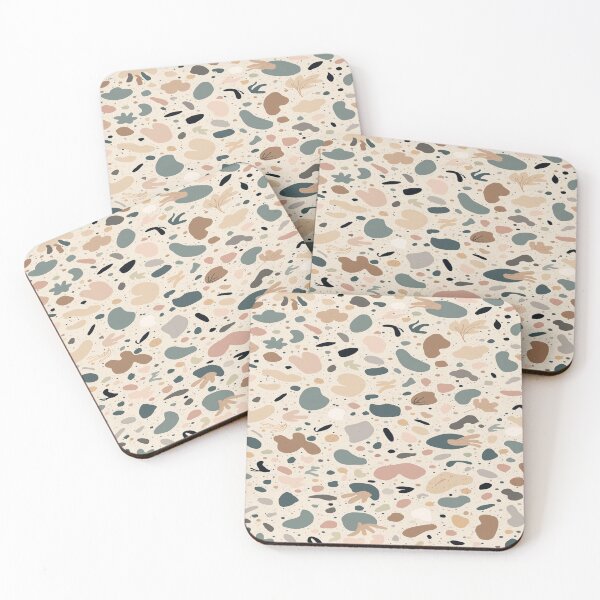 Item preview, Pastel Terrazzo Pattern iPhone Case designed and sold by mari0n980.