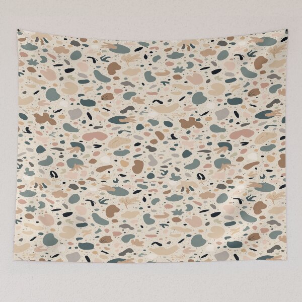 Item preview, Pastel Terrazzo Pattern iPhone Case designed and sold by mari0n980.