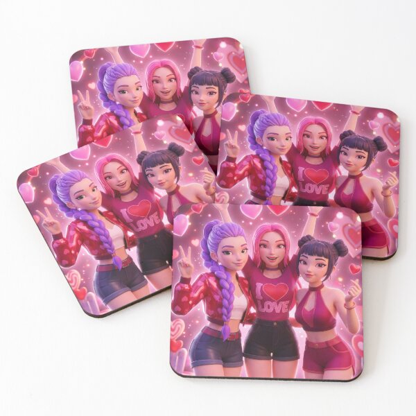 Item preview, Valentine's Day Kpop Hunter / HUNTRIX designed and sold by Fatih Reis.