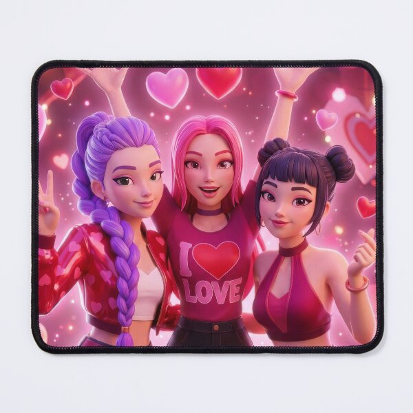 Item preview, Valentine's Day Kpop Hunter / HUNTRIX designed and sold by Fatih Reis.
