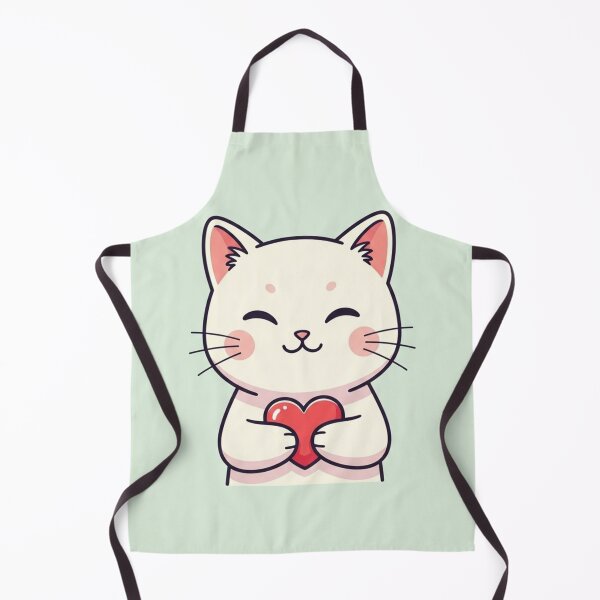 Artikelvorschau, Minimalistische Liebeskatze entworfen und verkauft von PetJoyPrintsCO.