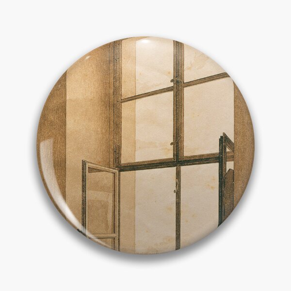 Item preview, Blick aus dem Atelier des Künstlers in Dresden auf die Elbe (linkes Fenster) (1805–1806) – Caspar David Friedrich designed and sold by Art Outlaws.