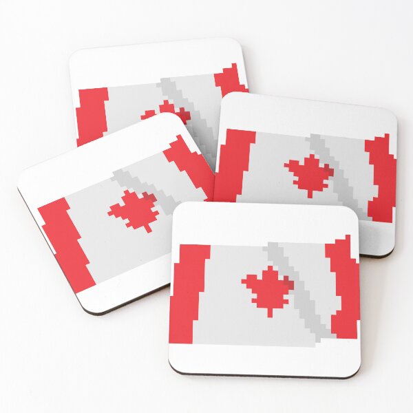 Item preview, Flag of Canada, a flag with a pixel art designed and sold by massingso.