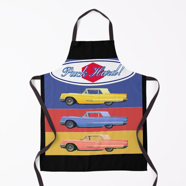 Item preview, Retro Classic Cars T-Shirt | 'Puck Hard' Pop Art Design designed and sold by RandomETC.