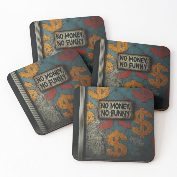 Item preview, No Money No Funny – Sarcastic Money Quote Vintage Style designed and sold by BoldPowStudio.