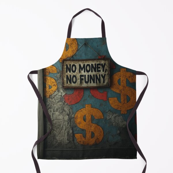 Item preview, No Money No Funny – Sarcastic Money Quote Vintage Style designed and sold by BoldPowStudio.