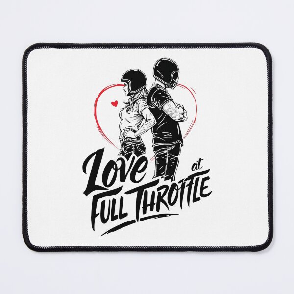 Item preview, Love at Full Throttle- Special Valentine Collection designed and sold by TwoWheels-shop.