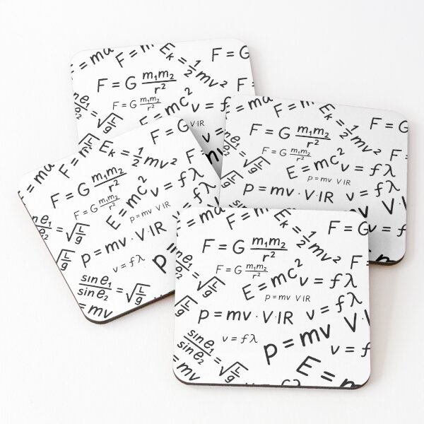 Item preview, set of core basic physics formulas designed and sold by pavledesigns.