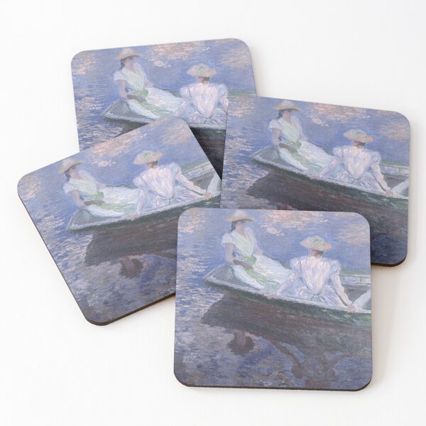 Item preview, On the Boat (1874) – Claude Monet | Light in Motion designed and sold by Art Outlaws.