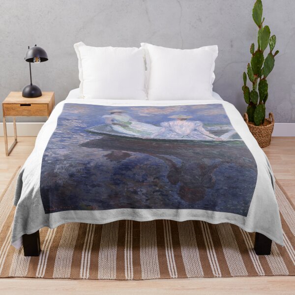 Item preview, On the Boat (1874) – Claude Monet | Light in Motion designed and sold by Art Outlaws.
