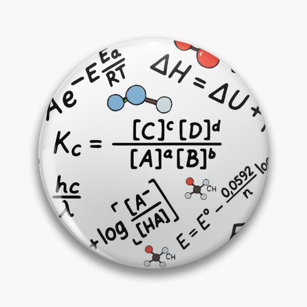 Item preview, set of basic core chemistry formulas designed and sold by pavledesigns.