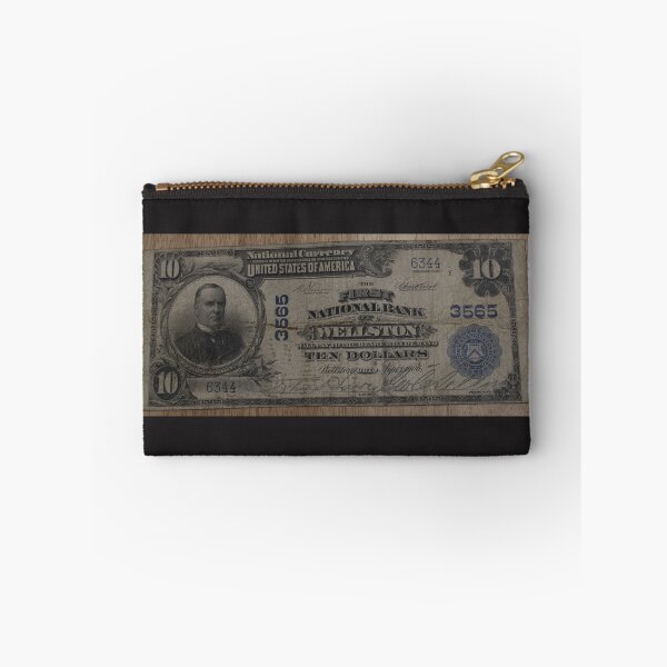 Item preview, Series of 1902 $10 Ten Dollar First National Bank of Wellston, Bank Note designed and sold by moneyfun.