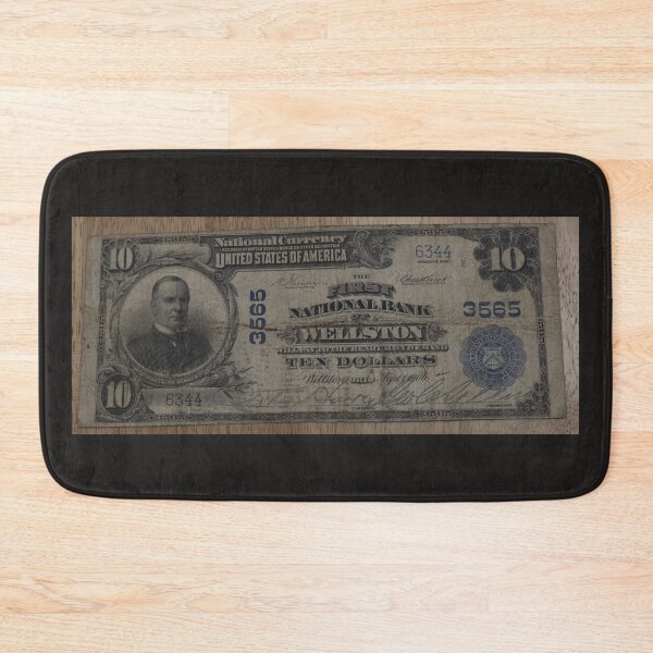 Item preview, Series of 1902 $10 Ten Dollar First National Bank of Wellston, Bank Note designed and sold by moneyfun.