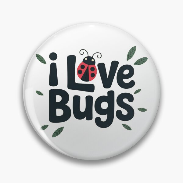 Item preview, I Love Bugs Cute Ladybug Nature Design designed and sold by MonkiFlipp.