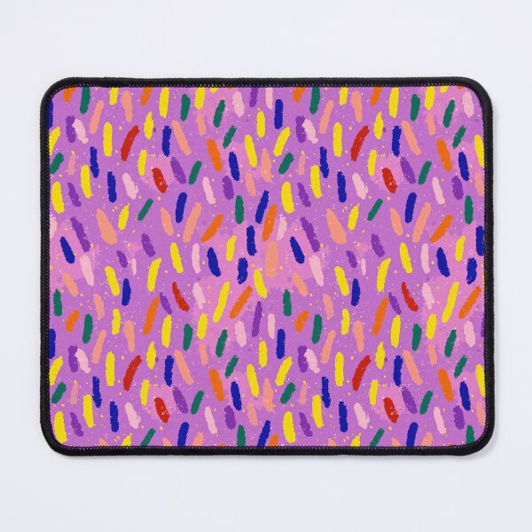 Item preview, Colorful Confetti Brushstroke Party Pattern designed and sold by bubblegoth.