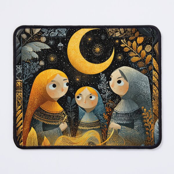 Item preview, The Three Sisters: Slavic Fairytale Art - 2 designed and sold by Banal25.