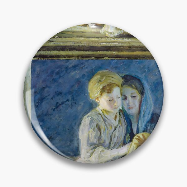 Item preview, Christ and His Mother Studying the Scriptures - Henry Ossawa Tanner designed and sold by Jon-Baran.