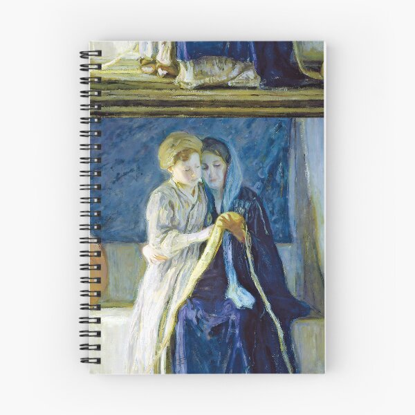 Item preview, Christ and His Mother Studying the Scriptures - Henry Ossawa Tanner designed and sold by Jon-Baran.