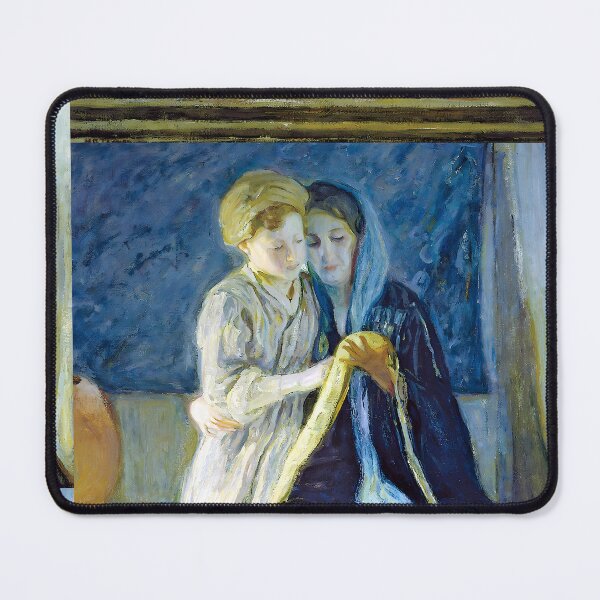 Item preview, Christ and His Mother Studying the Scriptures - Henry Ossawa Tanner designed and sold by Jon-Baran.