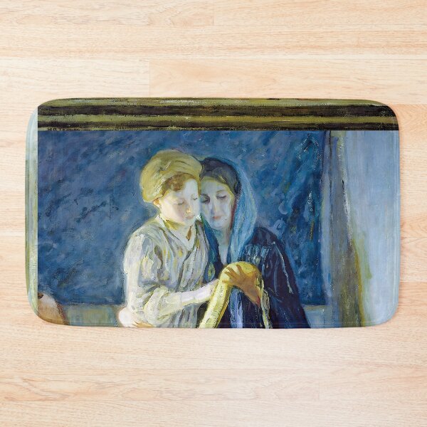Item preview, Christ and His Mother Studying the Scriptures - Henry Ossawa Tanner designed and sold by Jon-Baran.