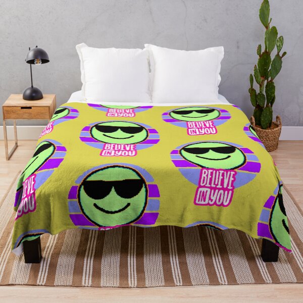 Item preview, Believe in Yourself – Emoji with Glasses Motivational Style designed and sold by AstronautMerch.