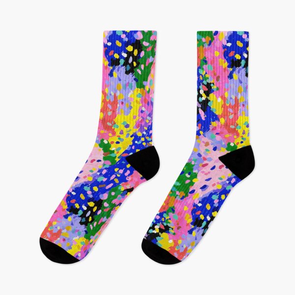 Item preview, Memphis Confetti Terrazzo Burst Pattern designed and sold by bubblegoth.