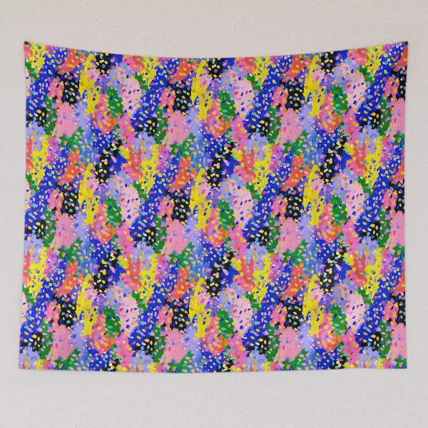 Item preview, Memphis Confetti Terrazzo Burst Pattern designed and sold by bubblegoth.
