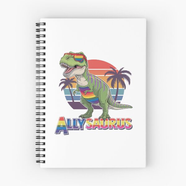 Item preview, LGBT Dinosaur T Rex Gay Pride Dino Allysaurus Rainbow2  designed and sold by FadeOfThrone.